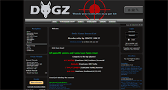 Desktop Screenshot of dogzgaming.com